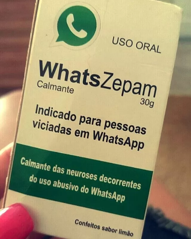WhatsZepam: calmente. Um calmente feito para pessoas viciadas em WhatsApp.