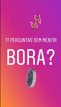 17 perguntas sem mentir 