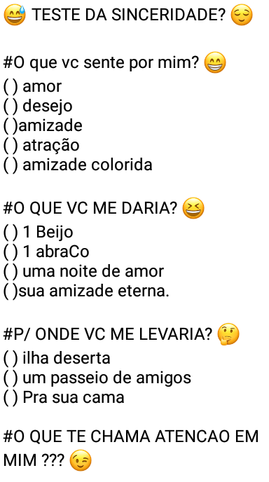 Testes de personalidade  Perguntas de tags, Perguntas para amigos