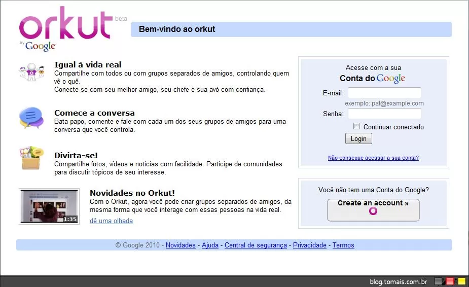 Usar 2 orkuts no Firefox. Usar duas contas do google, orkut ou outro serviço no Firefox é possível sim, siga os passos:.