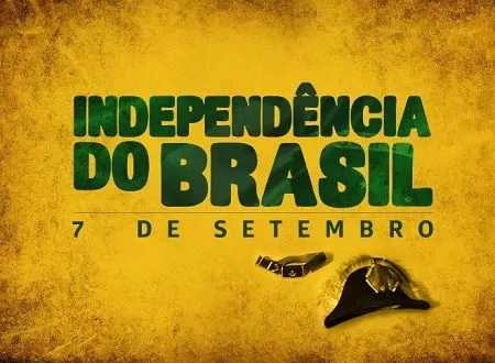 Viva a independencia do Brasil!. Dia 7 de setembro de 1822 o Brasil se tornou independente do império português..