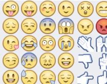 Emoticons secretos do face. Lista de todos os ícones ou emoticons secretos do Facebook que podem ser enviados no chat ou nos comentários de fotos. .