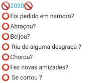 Biografia - 2020. Nova bio, o que já fez em 2020?.