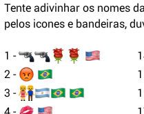 Descubra os nomes das bandas m.... Tente acertar os nomes das bandas nacionais e internacionais....