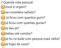 Biografia - Querida vida pessoal. Biografia 7: Querida vida pessoal.