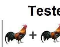 Teste de QI. Um simples teste de QI... .