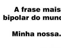 Frase bipolar. 
