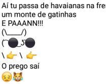 Aí pah: Havaianas. Aí tu passa de havaianas na frente de um monte de gatinhas e pah....