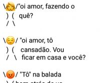 Amor, tô na balada. Espertão tenta enganar namorada, mas veja o que acontece... kkkkkkk.