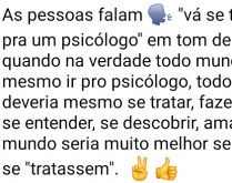 As pessoas falam 