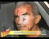 Bêbado - Não sei. Bêbado capota o carro, repórter pergunta o nome dele, se estava bêbado e ele só responde 