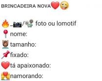 Bio - Brincadeira nova. Nova biografia para mandar para seus contatos e se divertir muito! Também serve pra status!.