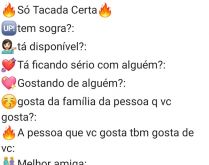 Bio - Só tacada certa. Nova bio, só tacada certa..