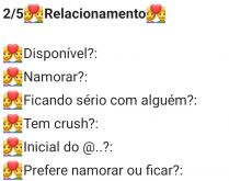 Biografia 2: Relacionamento. Biografia 2/5: Relacionamento.
