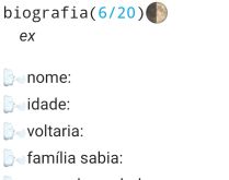 Biografia 6/20 - Ex. Biografia sobre ex, mande para seus amigos(as) e se divirta!.