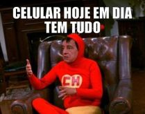 Celular hoje em dia tem tudo. Menos bateria, concorda?.