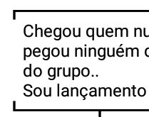 Chegou quem nunca pegou ningu�.... Sou lançamento..