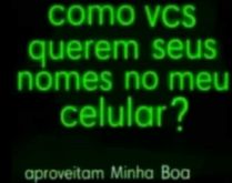 Como vocês querem seus nomes .... Nova brincadeira para postar no seu status e se divertir muito!.