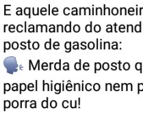 Caminhoneiro gaúcho revoltado. Uma pessoa observa um caminheiro bravo reclamando, veja o que ele disse....