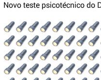 Teste psicotécnico: encontre .... Encontre a lanterninha... .