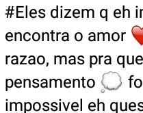 Eles dizem que é impossível. Encontrar o amor sem perder a razão....