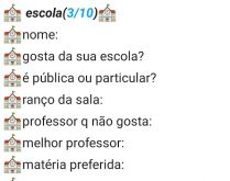 Bio - Minha escola. Nova biografia para status do whatsapp, minha escola, confira!.