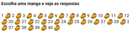 Escolha uma manga e veja as respostas