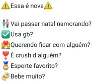 Essa é nova. Bio essa é nova, confira..