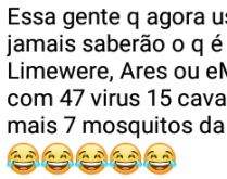 Spotify. Essa gente que agora usa Spotify jamais saberão o que é usar o Limewire, Ares ou Emule....