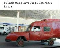 Eu sabia que o carro que eu de.... Eu sabia que o carrinho que eu desenhava quando era criança existia.