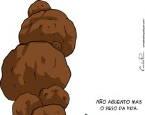 O peso da vida. Já viu aquela frase 