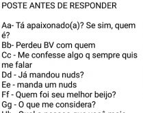 Mande a letra em que parou. Brincadeira para colocar no status e esperar alguém mandar alguma letra..