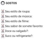 Biografia - Gostos. Bio - Gostos, confira..