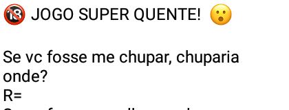 perguntas picantes para responder - Pesquisa Google