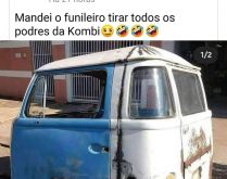 Mandei o funileiro tirar todos.... E olha o que sobrou... kkkkkk.
