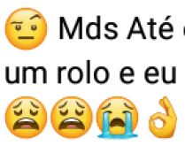 Até o papel higiênico tem um.... Dificil, mas até o papel higiênico tem um rolo, e eu aqui sem ninguém kkkkk.