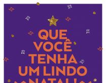 Que você tenha um lindo natal. Natal é época de celebrar o nascimento de Jesus, celebrar o amor... desejo um feliz natal à todos..