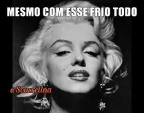 Mesmo com esse frio todo. Apesar de não ser microondas, te esquento em menos de três minutos..