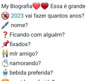 My biografia, essa é grande. My biografia, detalhe, essa é grande..