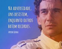 Na adversidade uns desistem.... Enquanto outros batem recordes.