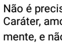 Caráter, amor e respeito est�.... Aliança não é garantia absoluta de fidelidade....
