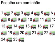 Escolha um caminhão. Nova brincadeira que vai agitar o trânsito de mensagens do WhatsApp!.