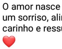 Fases do amor. O amor nasce de um beijo, cresce de um sorriso....