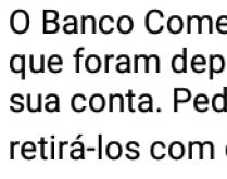 O Banco Central dos beijos. O Banco Central notifica que foram depositaods 1000 beijos na sua conta....