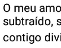 Amor nerd. Frase matemática sobre o amor.