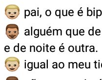 Aula sobre bipolaridade. Filho curioso, pergunta para o pai oq é bipolaridade....