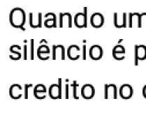Quando uma mulher sofre em sil.... Só pode ser porque está sem crédito... concorda comigo?.