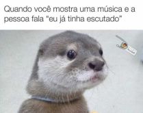 Quando você mostra uma músic.... Quando você mostra uma música e a pessoa fala 