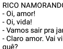 Rico e pobre namorando.... Diferença entre o rico e o pobre namorando....