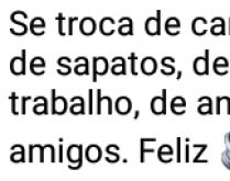 Se troca de carro, ano... meno.... Mensagem para todos os amigos e familiares desejando um feliz ano novo..